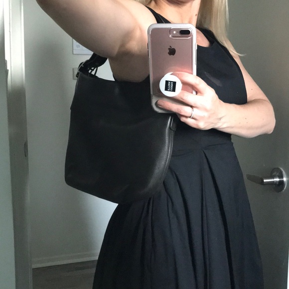 Coach black mini shoulder or under shoulder purse - Picture 5 of 6